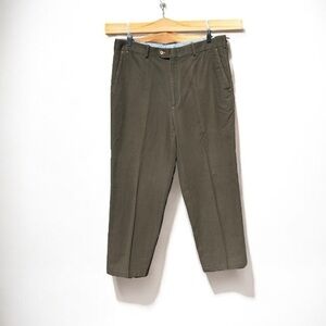 🌻Peter Millar Brown Creased Front Cotton Chino Pants Size 36